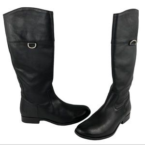 🆕 Frye Melissa D Ring Tall Knee High Leather Riding Boots